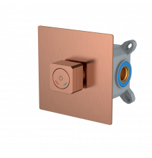 Смеситель автоматический встроенный QUAD Copper Brushed