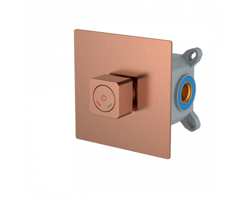 Смеситель автоматический встроенный QUAD Copper Brushed