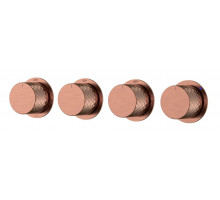 Смеситель встроенный STICK DIAMOND COPPER BRUSHED 5-проходной