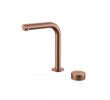 Смеситель автоматический для раковины на 2 отв. TECH Copper Brushed