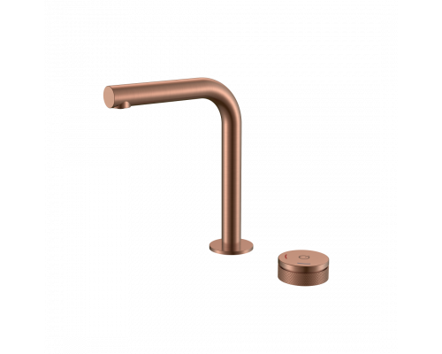 Смеситель автоматический для раковины на 2 отв. TECH Copper Brushed
