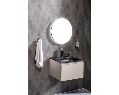 Раковина моноблок Vallessi 60 антрацит керамика Boheme