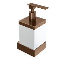 Диспенсер настенный Qubic Brushed Bronze