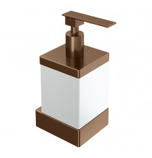 Диспенсер настенный Qubic Brushed Bronze