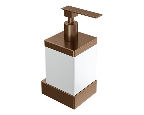 Диспенсер настенный Qubic Brushed Bronze