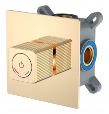 Смеситель автоматический встроенный QUAD Gold