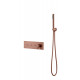Смеситель FUSION с ручным душем COPPER BRUSHED