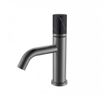 Смеситель STICK для умыв. низ. GUN METAL MRAMOR BLACK_Комплект