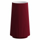 Раковина напольная рифленая Torre Corian 480*480*850 Burgundy