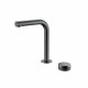 Смеситель автоматический для раковины на 2 отв. TECH Shine Gun Metal