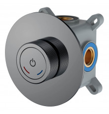 Смеситель автоматический встроенный TECH Shine Gun Metal