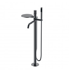 Смеситель STICK напольный Shine Gun Metal LINEA Boheme