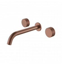 Смеситель из стены STICK TOUCH на 3 отв. BRUSHED BRONZE