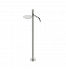 Смеситель STICK напольный для умыв. Nikel Brush с ручкой DIAMOND