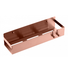 Полка подвесная + 2 крючка COPPER BRUSHED