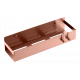 Полка подвесная + 2 крючка COPPER BRUSHED