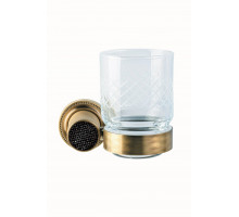 Настенный стакан ROYALE CRISTAL BLACK BR Boheme