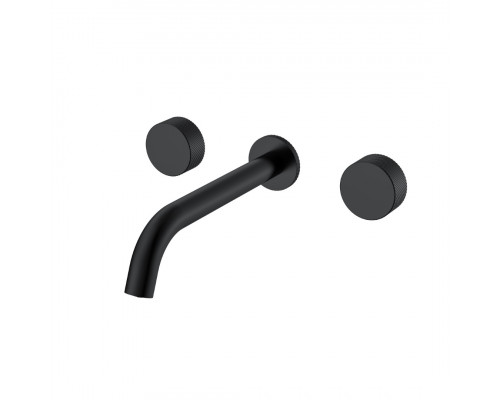 Смеситель из стены STICK SPIRALE на 3 отв. BLACK
