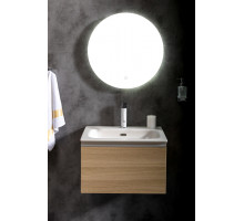 Тумба без раковины Vallessi 60*46см LIGHT OAK, 1 полка
