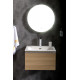 Тумба без раковины Vallessi 60*46см LIGHT OAK, 1 полка