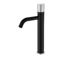 Смеситель STICK для умыв. выс. BLACK TOUCH CHROME_Комплект Boheme