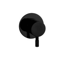 Смеситель встраиваемый однорычажный UNO BLACK
