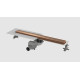 Душевой лоток Premium Linear 60см, нерж.сталь COPPER BRUSHED
