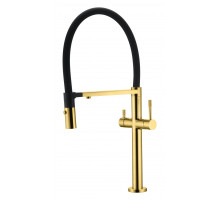 Смеситель для кухни UNO GOLD c краном для питьевой воды Boheme