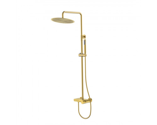 Стойка для душа STICK Matt Gold SPIRALE Boheme