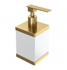 Диспенсер настольный Qubic Matt Gold