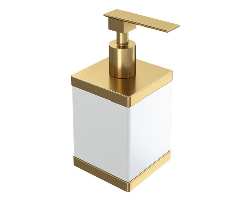 Диспенсер настольный Qubic Matt Gold