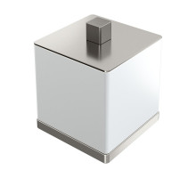 Стакан для ватных дисков Qubic Nickel Brush