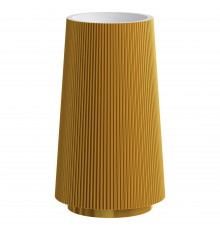 Раковина напольная рифленая Torre Corian 480*480*850 GOLD