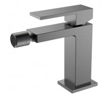 Смеситель для биде Qubic Matt Gun Metal