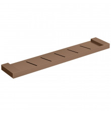 Полка Qubic Brushed Bronze