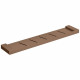 Полка Qubic Brushed Bronze
