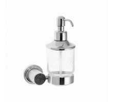 Настенный диспенсер ROYALE CRISTAL BLACK ХРОМ Boheme