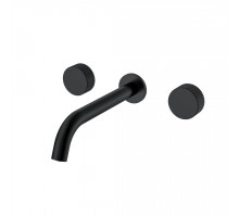 Смеситель из стены STICK LINEA на 3 отв. BLACK