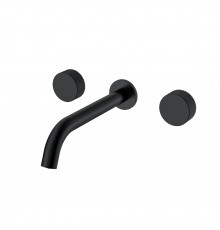 Смеситель из стены STICK LINEA на 3 отв. BLACK