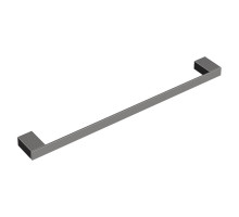 Полотенцедержатель длинный Qubic Shine Gun Metal