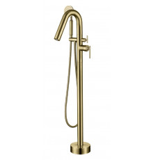 Смеситель напольный ETERNA MATT GOLD