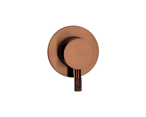 Смеситель встраиваемый однорычажный UNO BRUSHED BRONZE