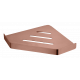 Угловая полка NEW VENTURO BRUSHED BRONZE