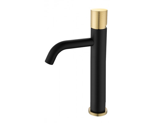 Смеситель STICK для умыв. выс. BLACK TOUCH GOLD_Комплект Boheme