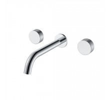 Смеситель из стены STICK SPIRALE на 3 отв. CHROME