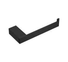 Держатель для туалетной бумаги без крышки Qubic Black
