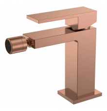 Смеситель для биде Qubic Copper Brushed
