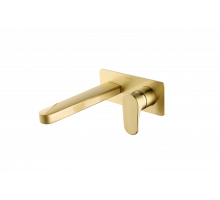 Смеситель для умывальника из стены SPECTRE Matt Gold Boheme