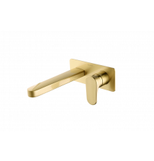Смеситель для умывальника из стены SPECTRE Matt Gold Boheme