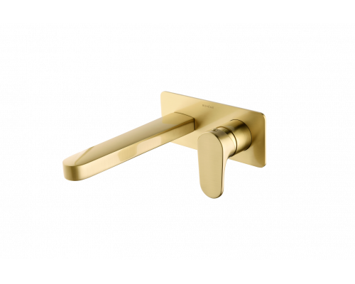 Смеситель для умывальника из стены SPECTRE Matt Gold Boheme